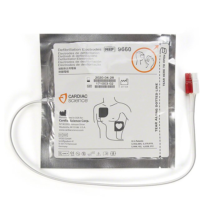 Cardiac Science G3 Adult Electrode Pads