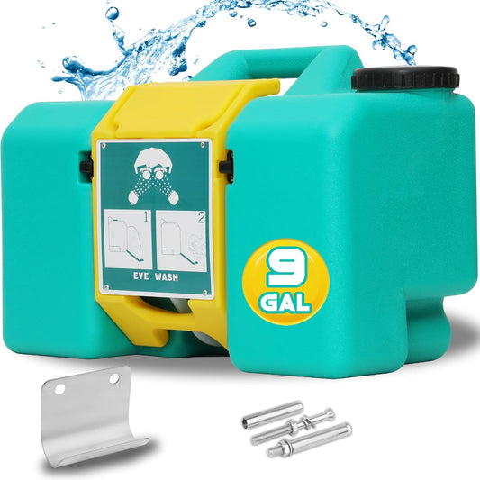 Portable Eyewash Station - 9 Gallon