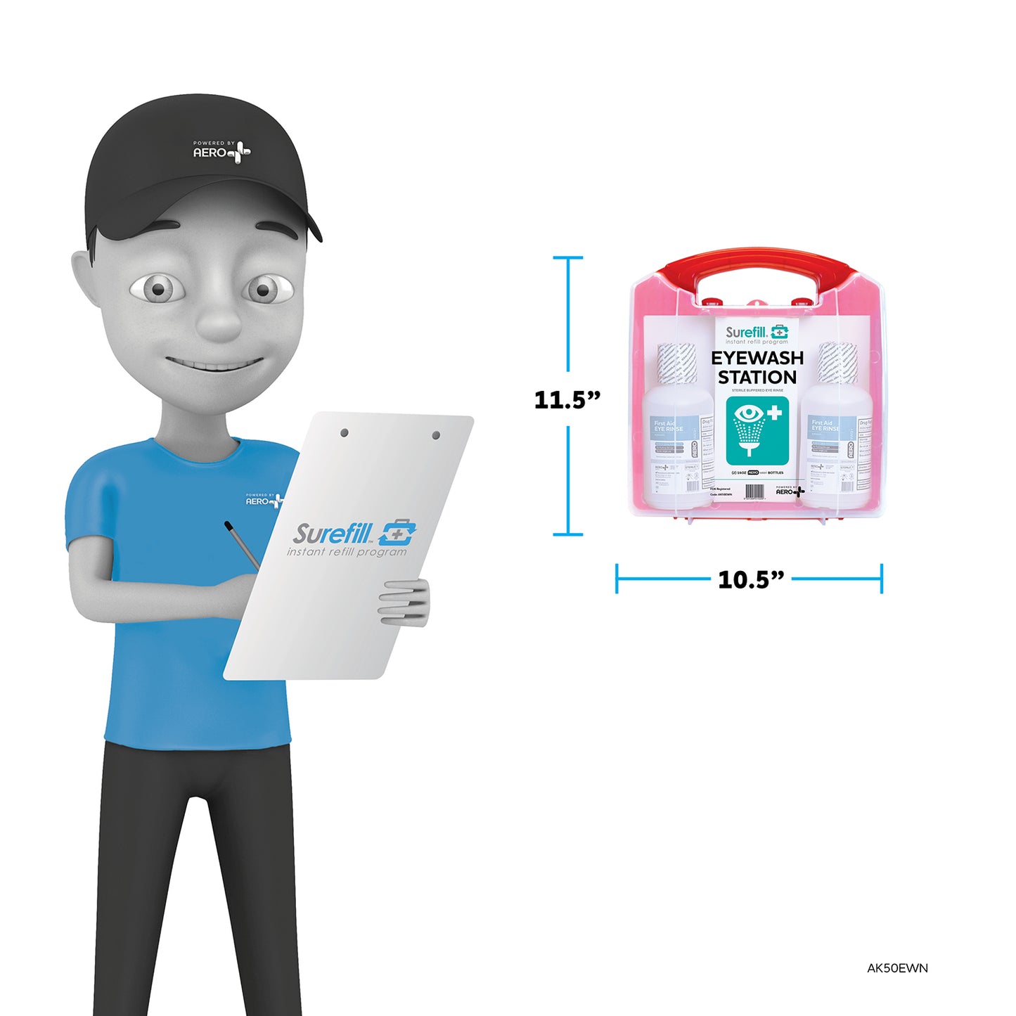 Surefill™ Emergency Eyewash Station 50 Series