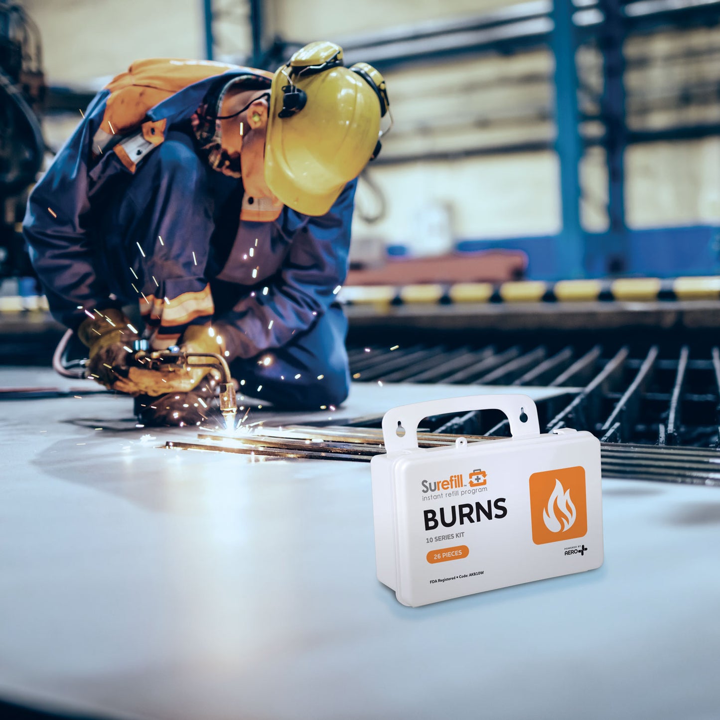 Surefill Burns 10 Series Kit