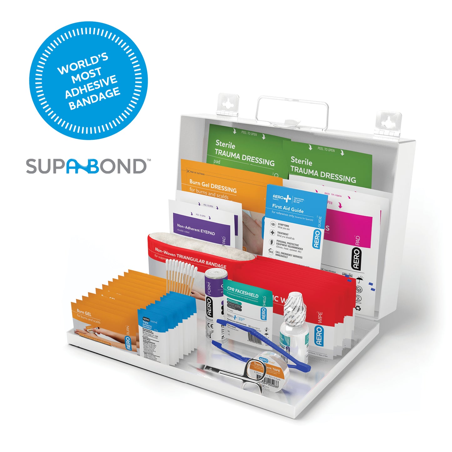 Surefill 25 Series ANSI A First Aid Kit – Metal Case