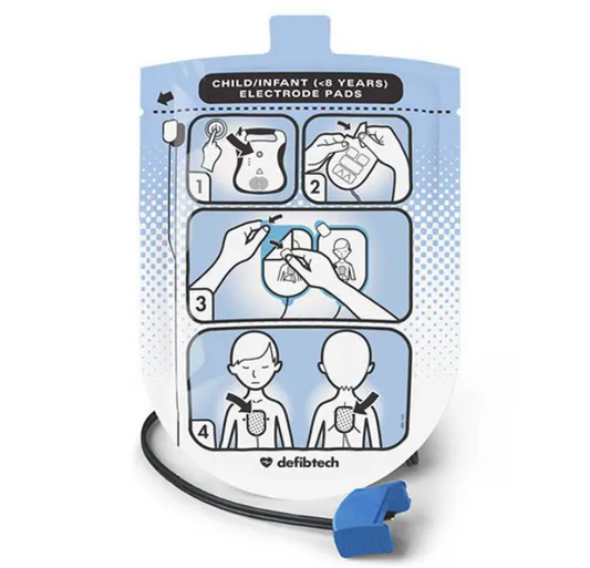Defibtech Lifeline Pediatric Electrode Pads (DDP-200P)