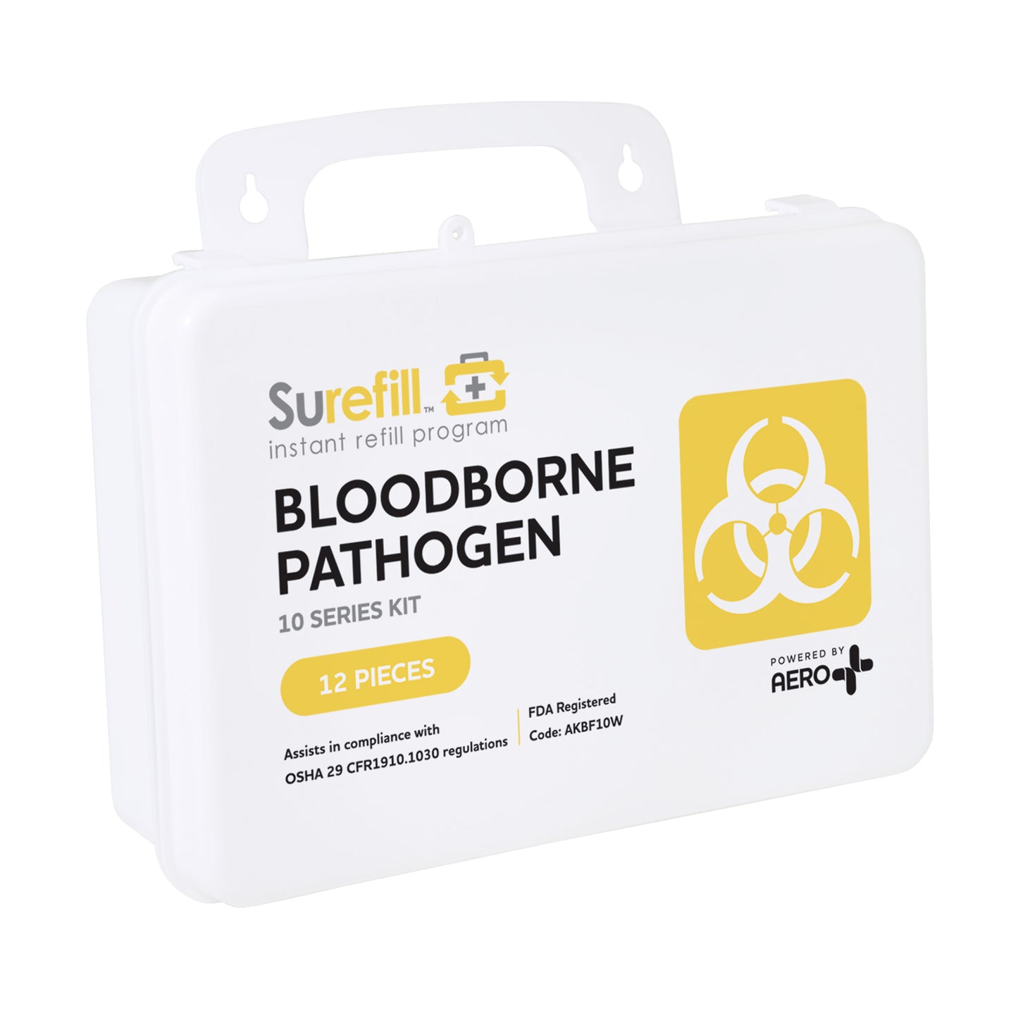 Surefill Bloodborne Pathogen 10 Series Kit OSHA compliant