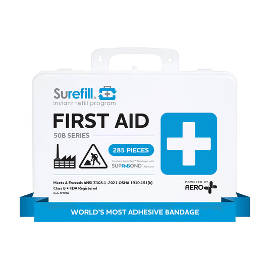 Surefill 50B Series ANSI B First Aid Kit – Weatherproof Case