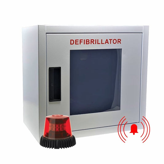 Small AED Cabinet w/ Alarm & Strobe