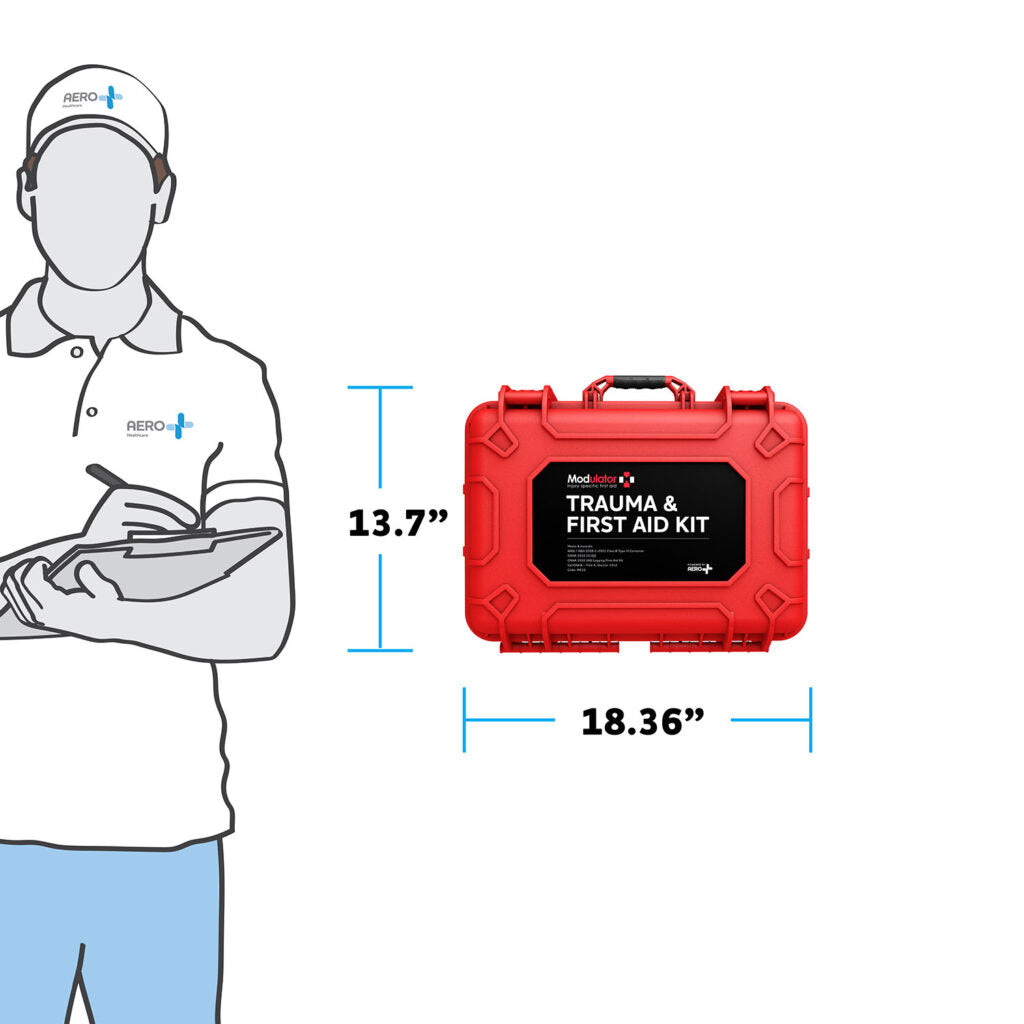 RapidStop Modulator Trauma Kit ANSI Class B – Rugged Case