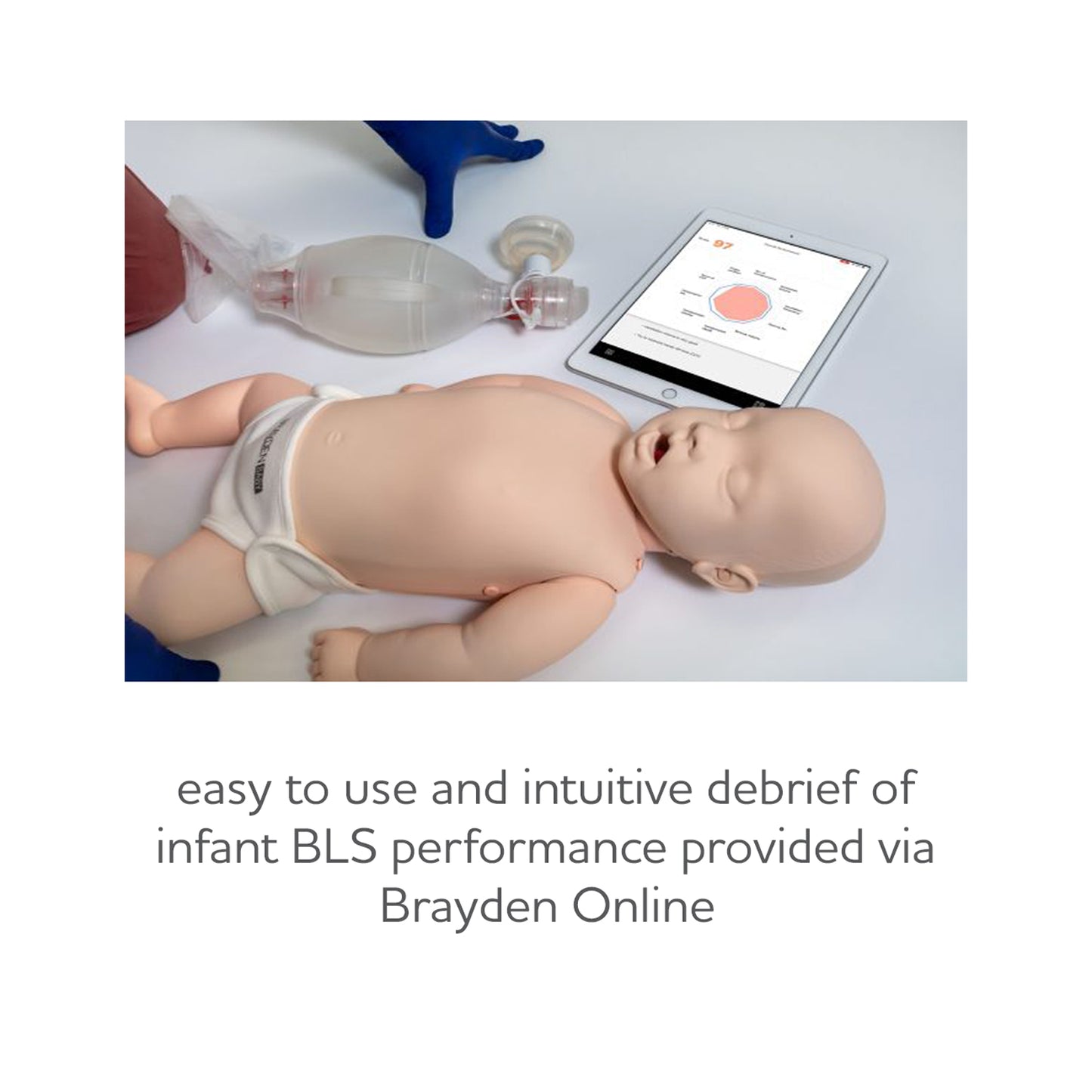 Brayden PRO Baby Pediatric Feedback Manikin